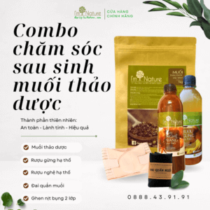 Cham Soc Sau Sinh Muoi Thao Duoc